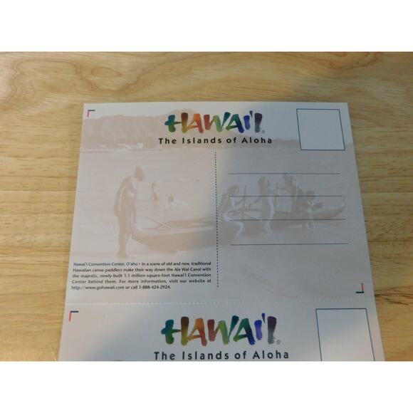 Postcards of Hawaii Set of 7 Vintage  Unused - Picture 12 of 16